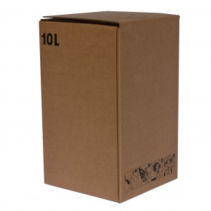 Bag in Box Karton 10 Liter - braun