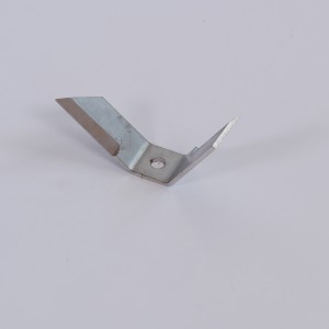 Messer oben, gebogen