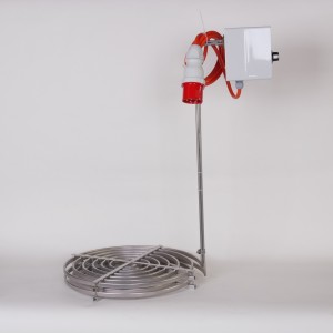 Erwärmer 13,5 kW Edelstahl
