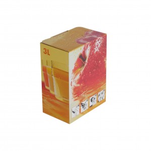 Bag in Box: Box 3 litres - red-yellow