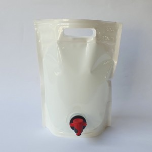 New!! Stand-up pouch 3 litres - white