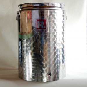 Stainless steel tank 150l heat insulated
