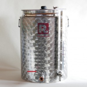 Stainless steel tank 80l heat insulated
