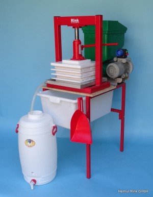 Home-brewery Super with pack press
